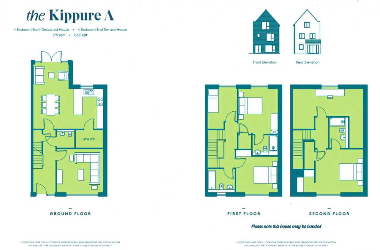 Photo of 4 Bedroom House - The Kippure, Park Lane, Cherrywood, Dublin 18