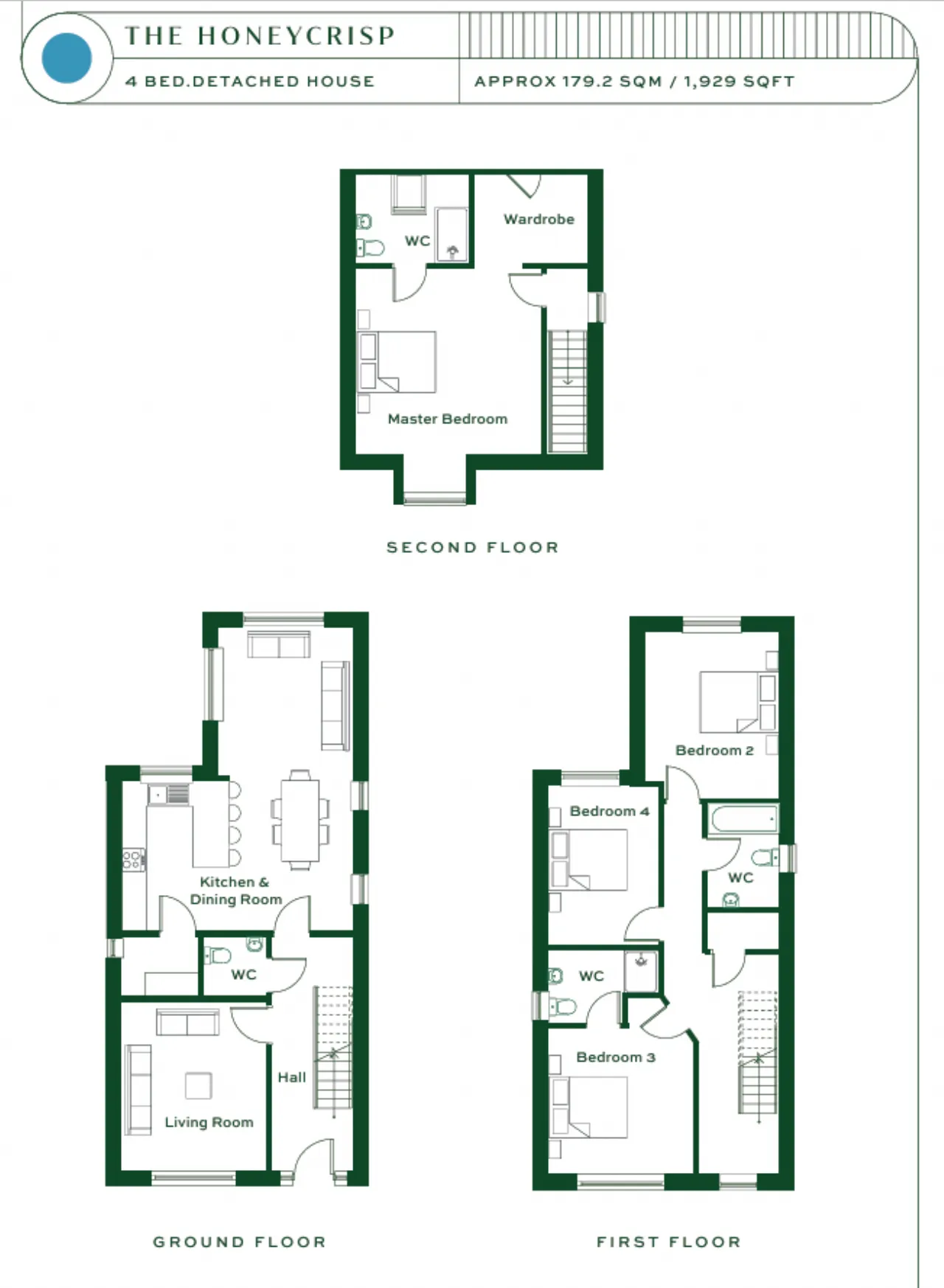 Photo of The Honeycrisp - 4 Bed Detached, The Orchard, Rochestown Road, Douglas, Cork