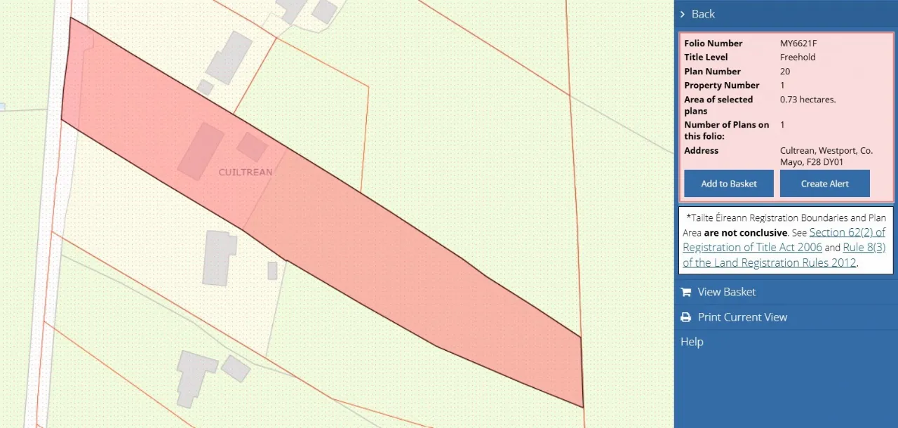 Photo of Cultrain, Westport, Co Mayo, F28 DY01