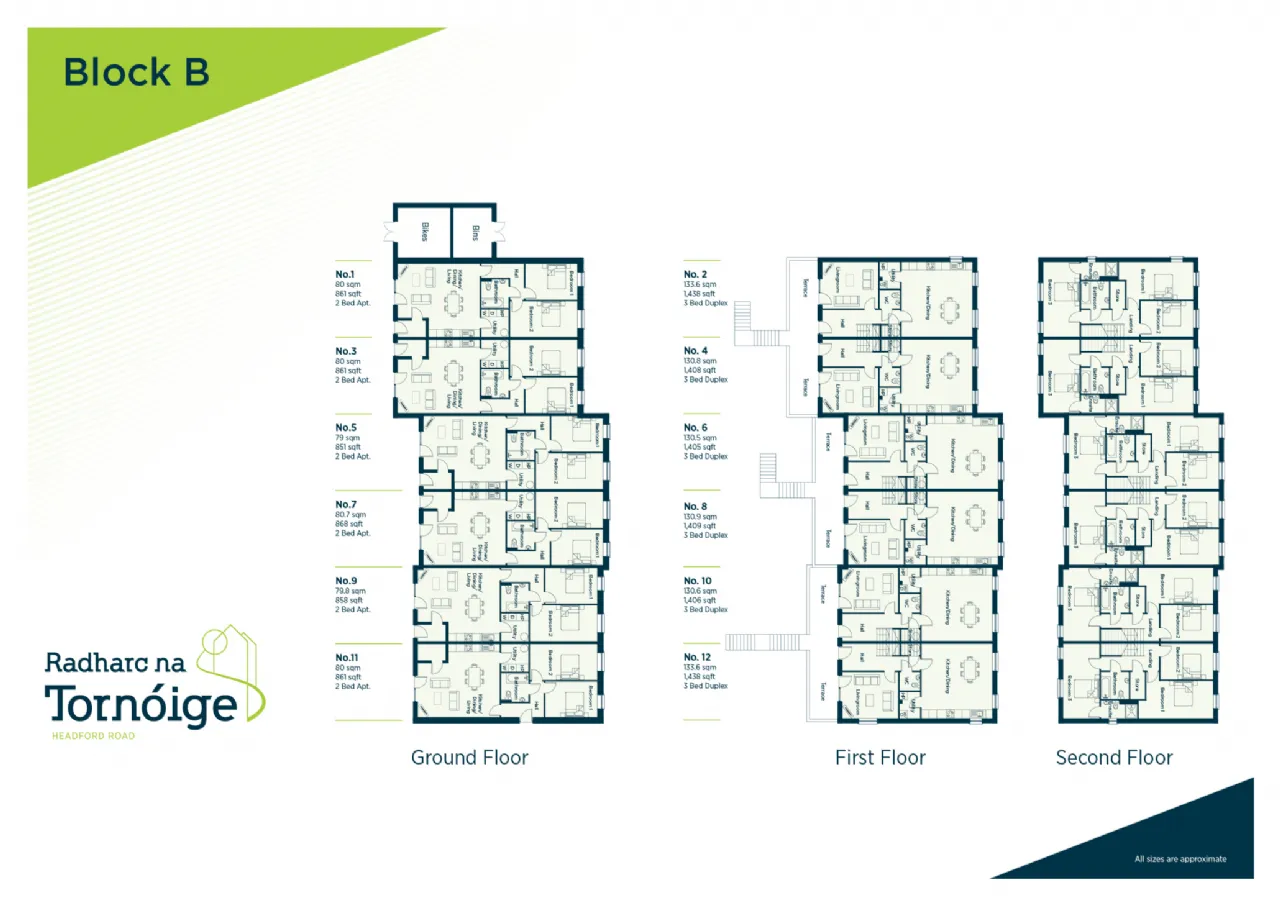 Photo of 2 Bedroom Ground Floor Apartment, Radharc na Tornóige, Headford Road, Galway