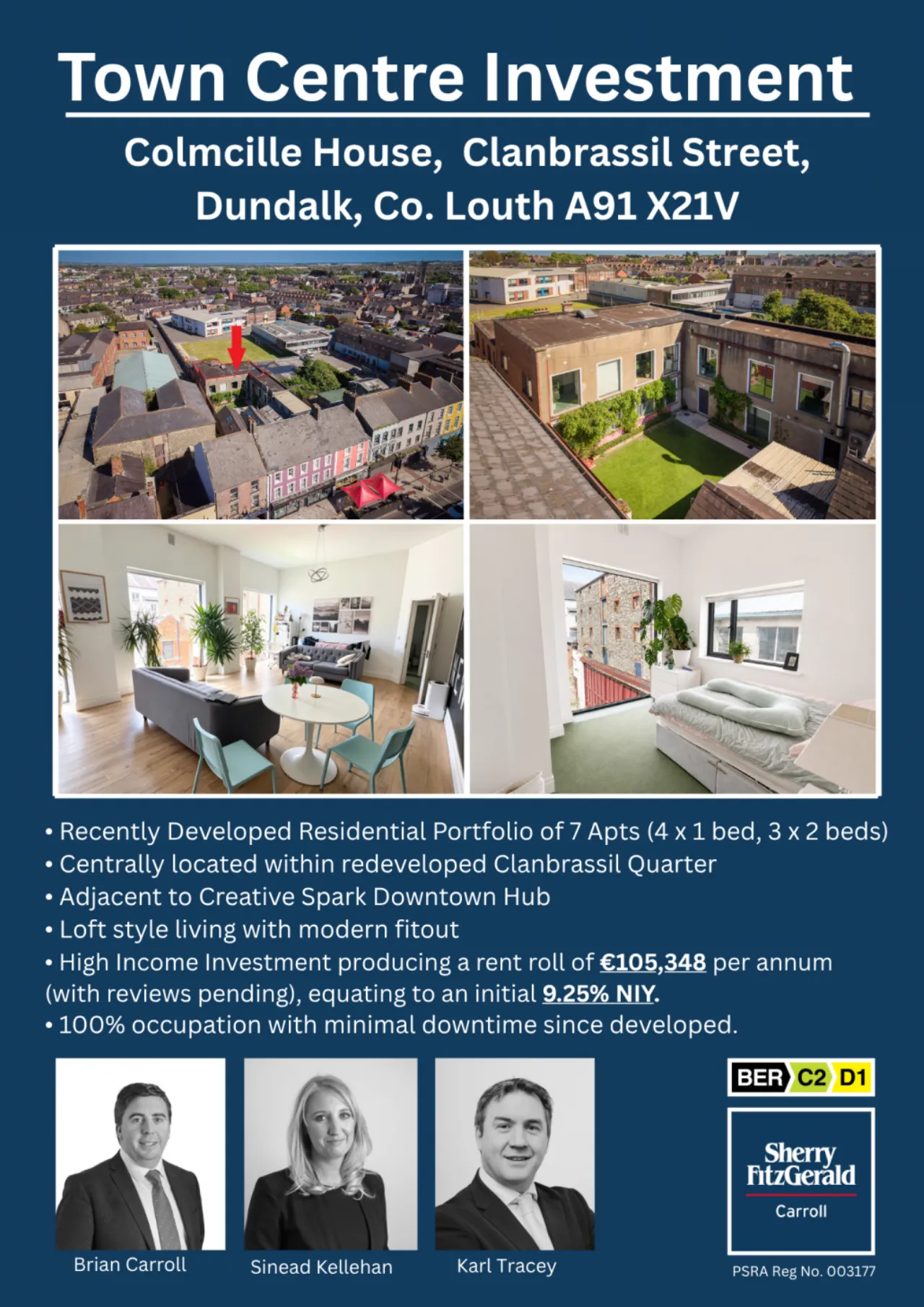 Photo of Colmcille House Investment Sale, Wrightson's Lane, Clanbrassil Street, Dundalk, Co. Louth, A91 X21V